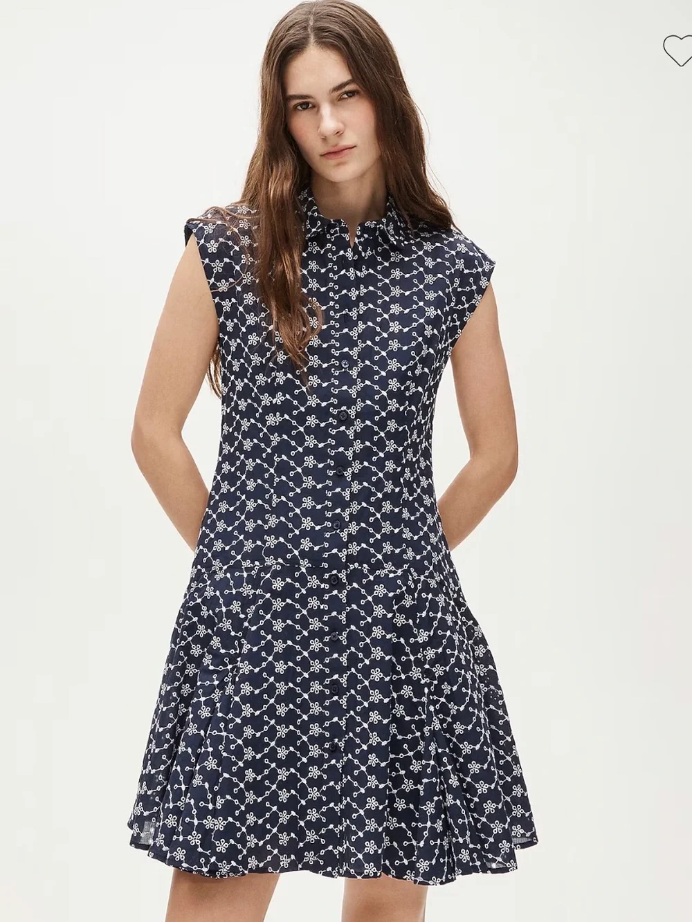 J. Crew mini eyelet
